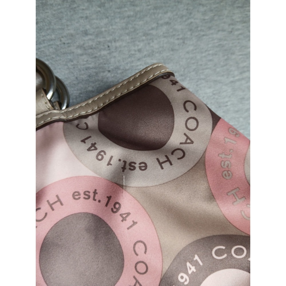 Coach Purse Soho Ashley Sateen Snaphead Tote Bag Designer K1175 F18805 - Picture 11 of 16